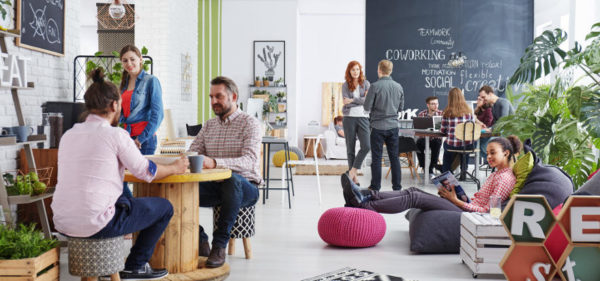 people having fun in a company