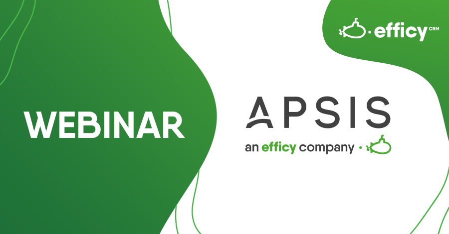 Webinar Apsis One - Efficy