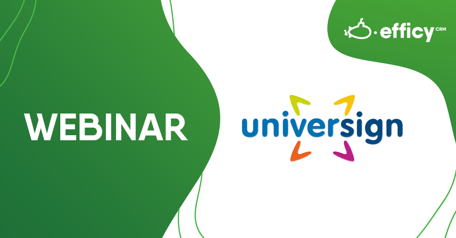 Webinar Efficy x Universign