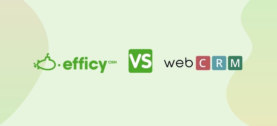 Efficy vs webCRM