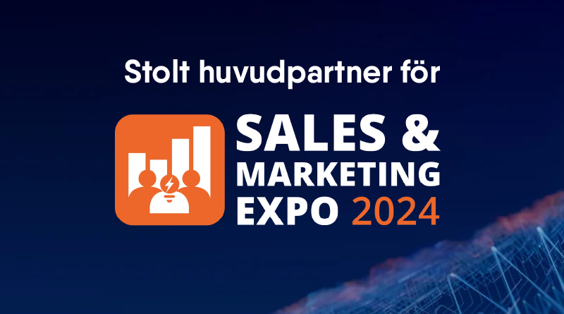 Sales & Marketing expo med CRM företaget efficy som huvudsponsor.